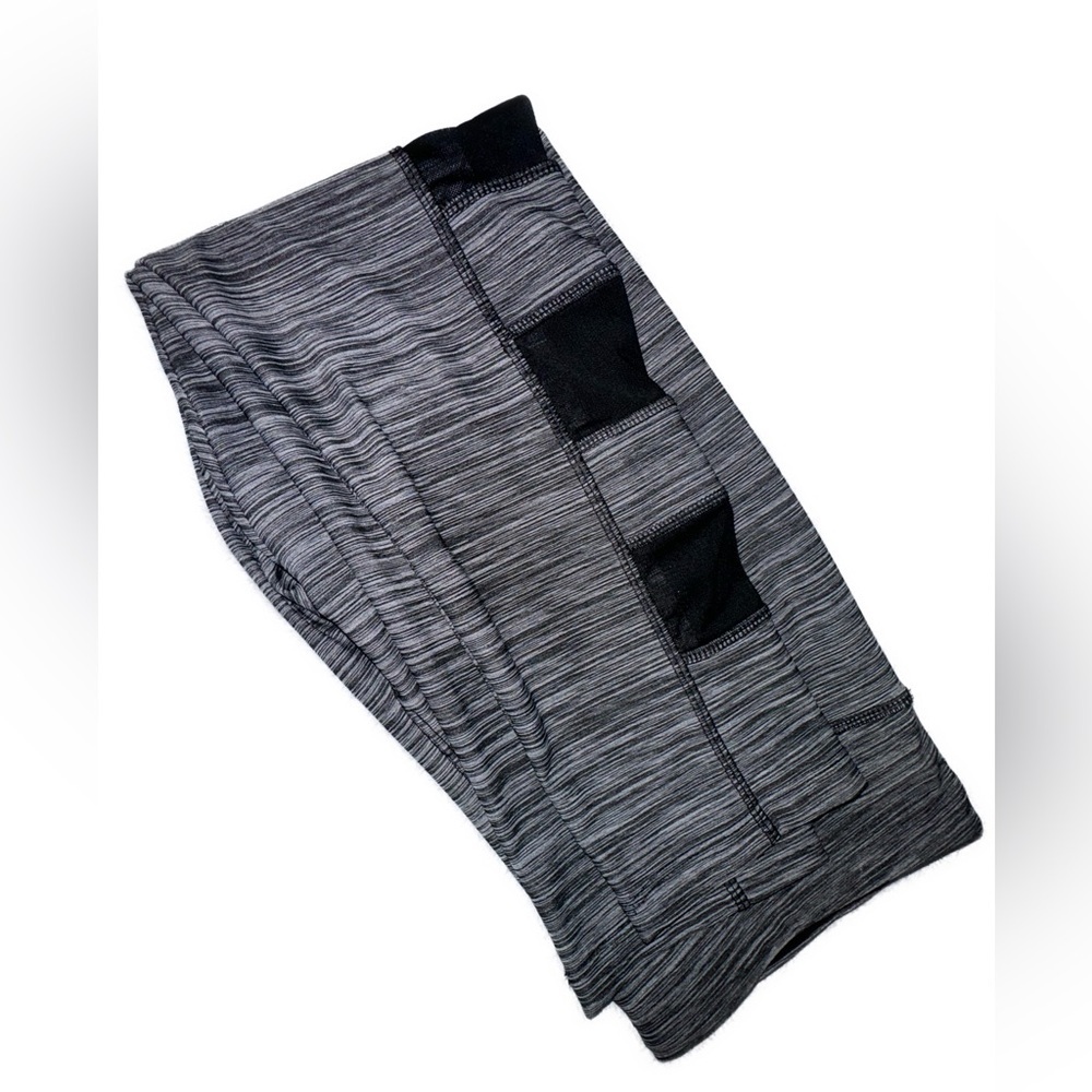 VOGO Athletica Gray and Black Leggings - Picture 6 of 11